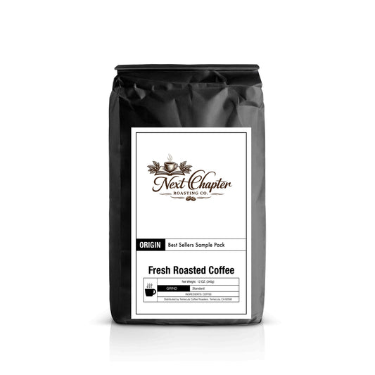 Best Sellers Sample Pack: 6Bean, Cowboy, Breakfast, Peru, Mexico, Bali